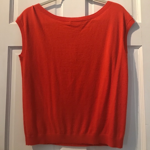 Tory Burch short sleeve cashmere sweater - Picture 4 of 5